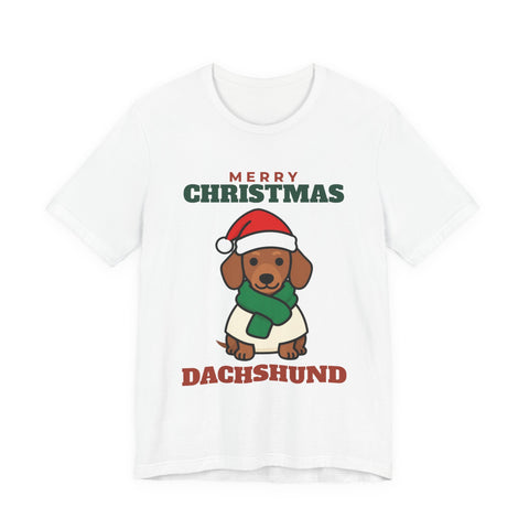 Christmas Dachshund Tee | Merry Christmas Dachshund Gift