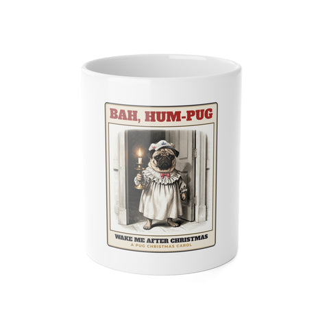 Bah, Hum-Pug Christmas Mug | Pug Gift