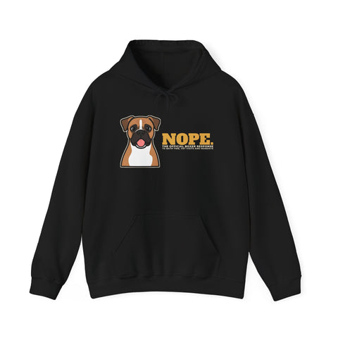 Nope. Funny Boxer Hoodie | Boxer Lover Gift