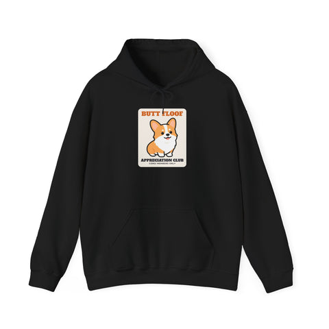 Corgi Butt Floof Appreciation Club Hoodie | Corgi Gift