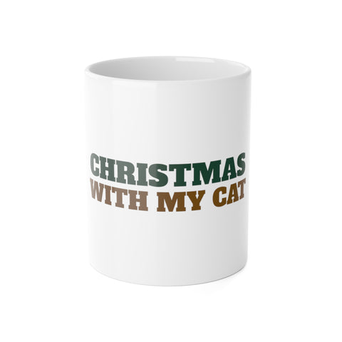 Christmas With My Cat Mug