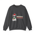 French Bulldog Christmas Crewneck Sweatshirt | Merry Frenchmas Frenchie Sweatshirt | Frenchie Mom Dog Christmas Gift