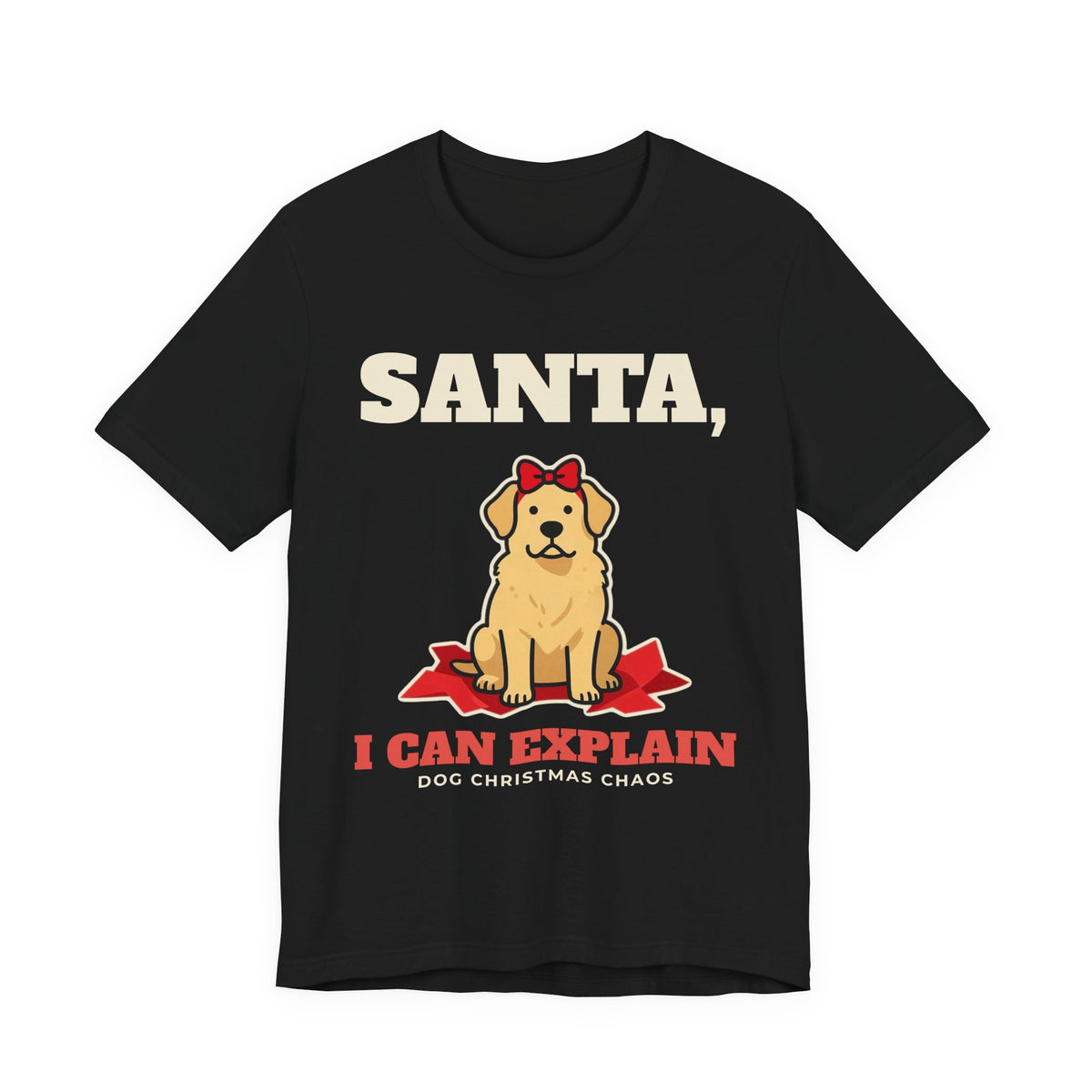 Santa, I Can Explain Dog Christmas Tee