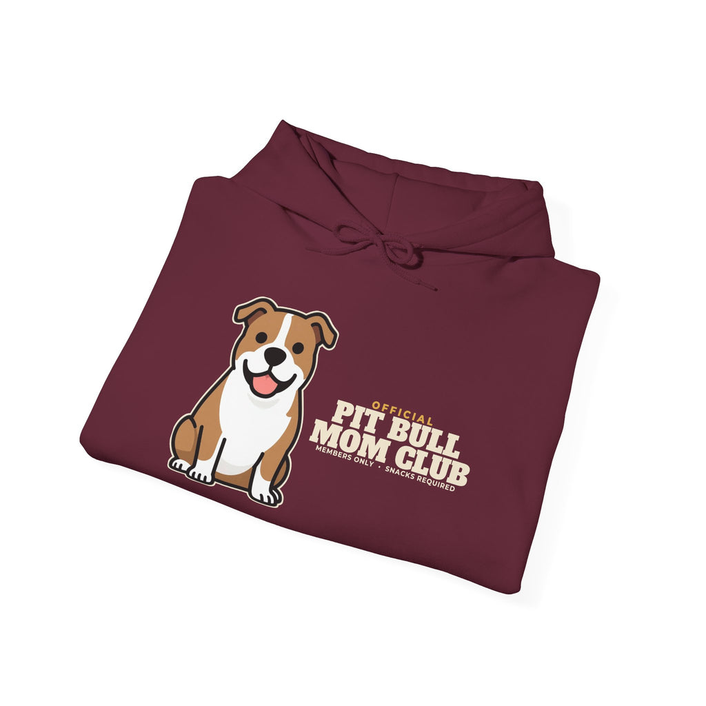 Official Pit Bull Mom Club Hoodie | Pit Bull Mom Gift
