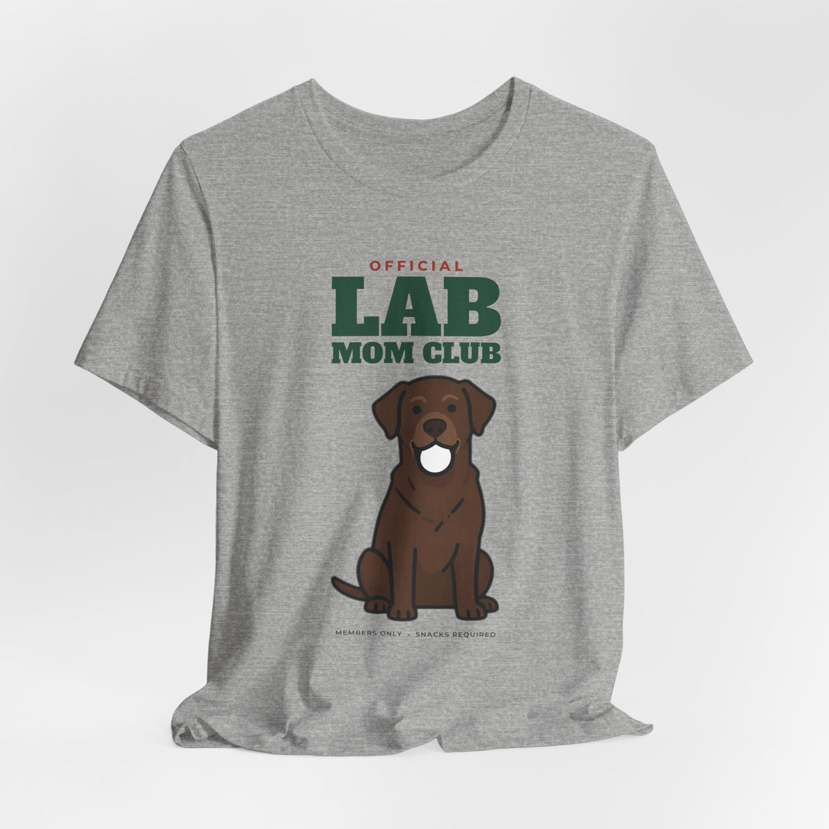 Official Labrador Mom Club Tee | Labrador Mom Gift