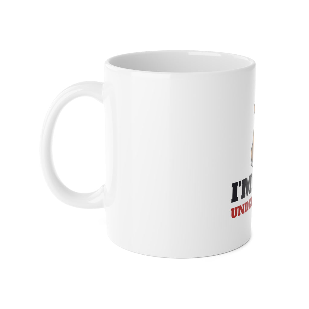 I'm Here Under Protest Bulldog Mug | Bulldog Gift