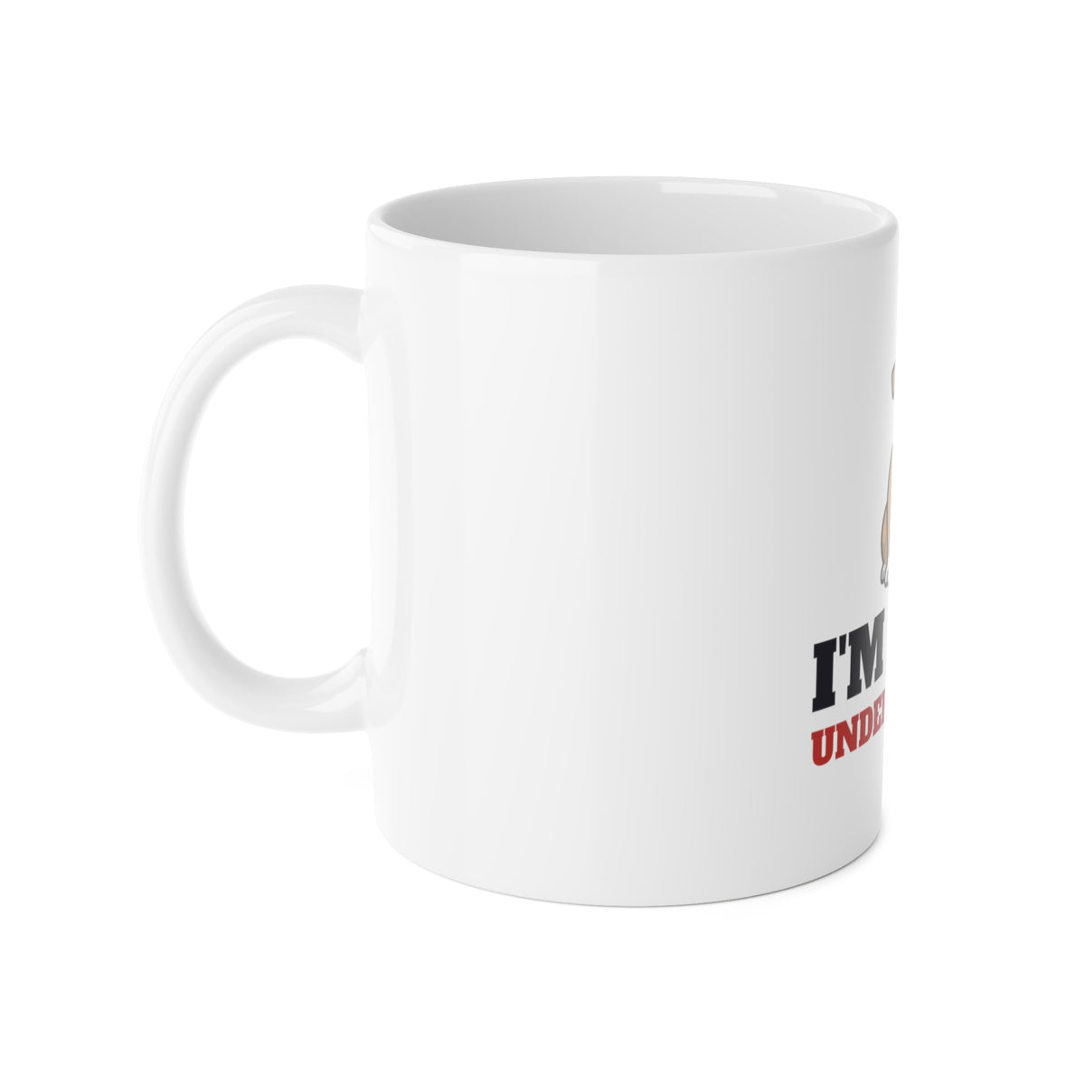 I'm Here Under Protest Bulldog Mug | Bulldog Gift
