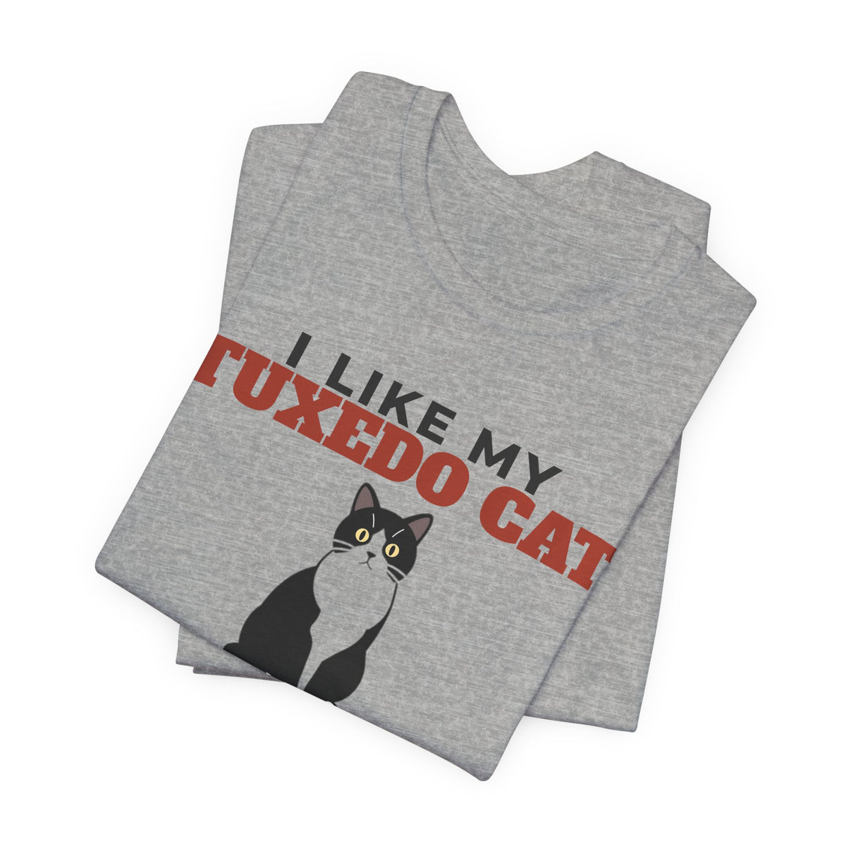 I Like My Tuxedo Cat, Cold Beer and Maybe 3 People Tee | Funny Tuxedo Cat Dad Gift