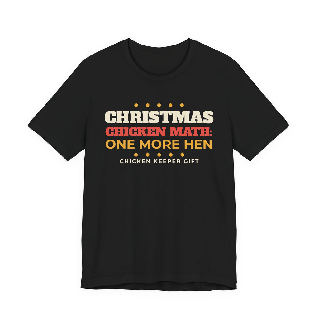 Chicken Math Christmas Tee