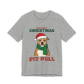 Christmas Pit Bull Tee | Merry Christmas Pit Bull Gift