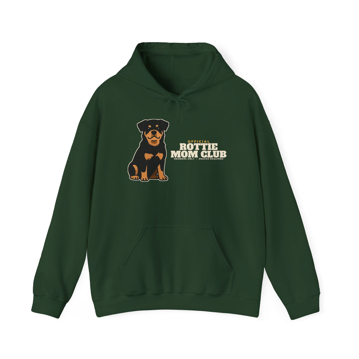 Official Rottweiler Mom Club Hoodie | Rottweiler Mom Gift