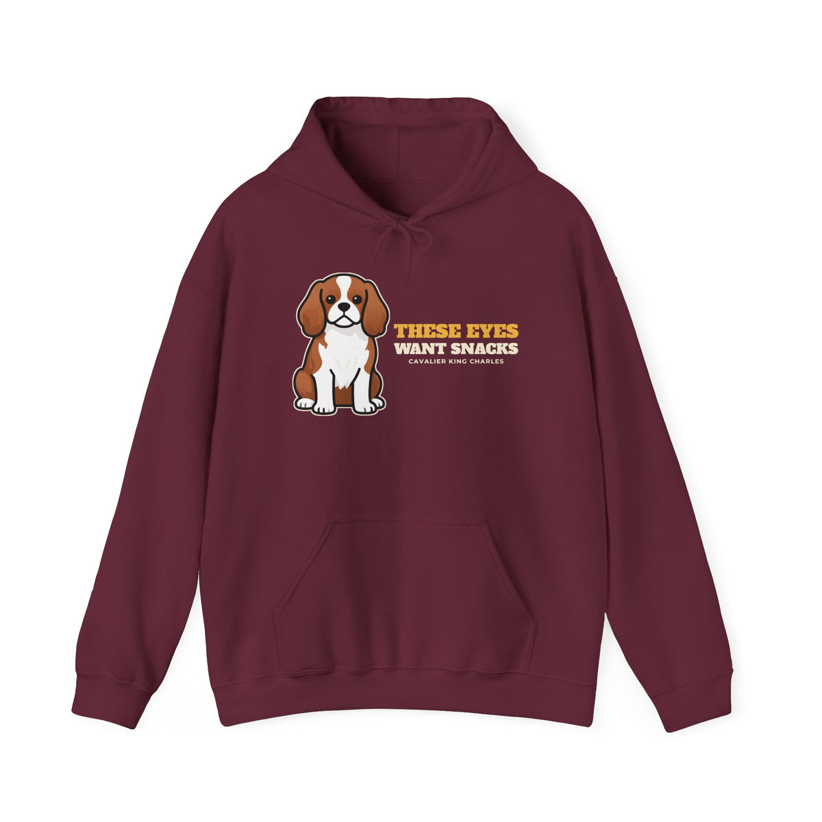 These Eyes Want Snacks Cavalier King Charles Hoodie | Cavalier King Charles Gift