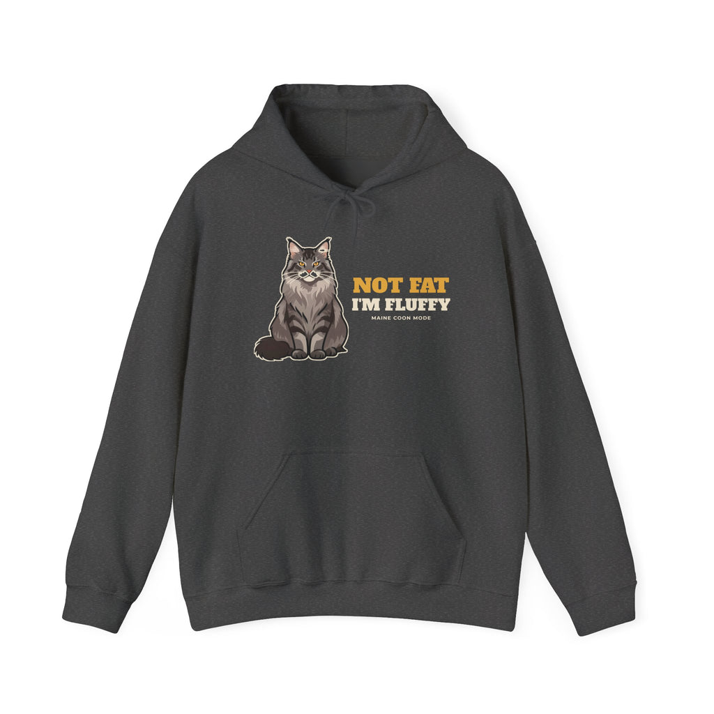 Not Fat, I'm Fluffy Maine Coon Hoodie | Maine Coon Gift