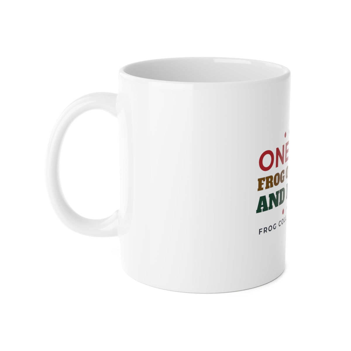 One More Frog Ornament Christmas mug, frog lover gift