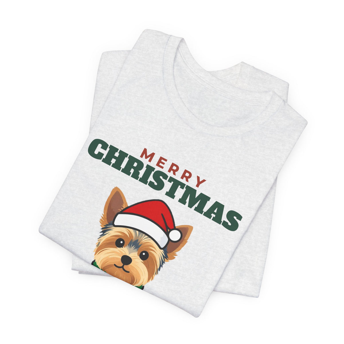 Christmas Yorkie Tee | Merry Christmas Yorkie Gift