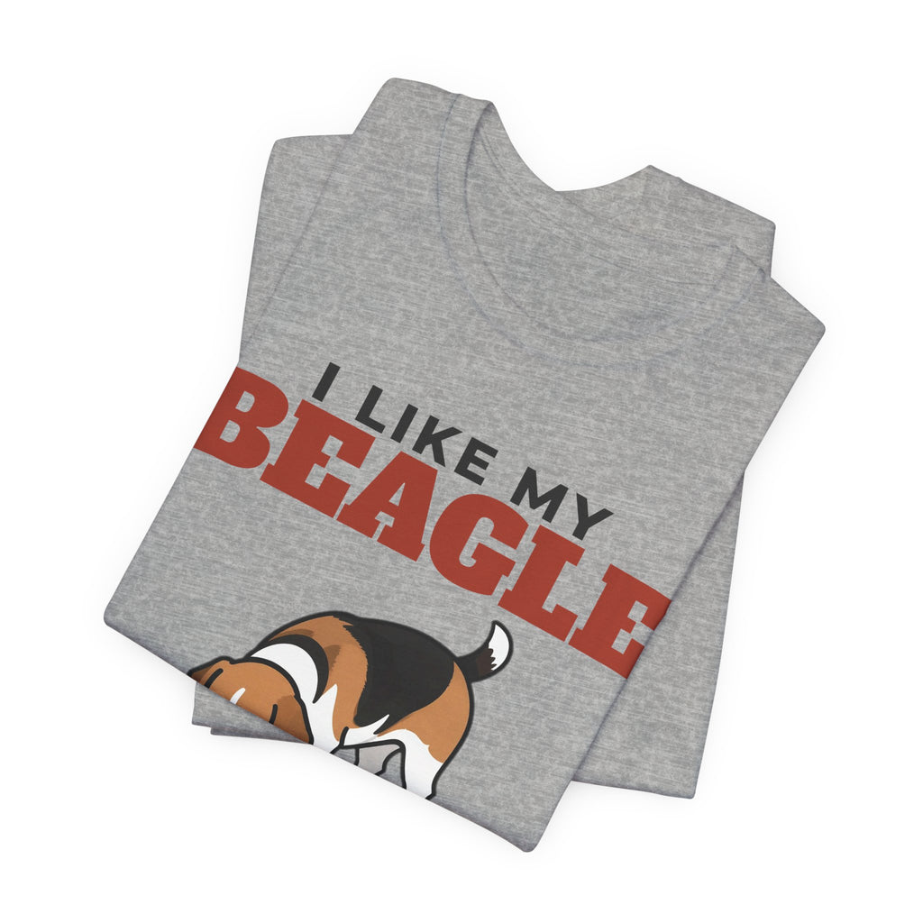 I Like My Beagle, Cold Beer and Maybe 3 People Tee | Funny Beagle Dad Gift