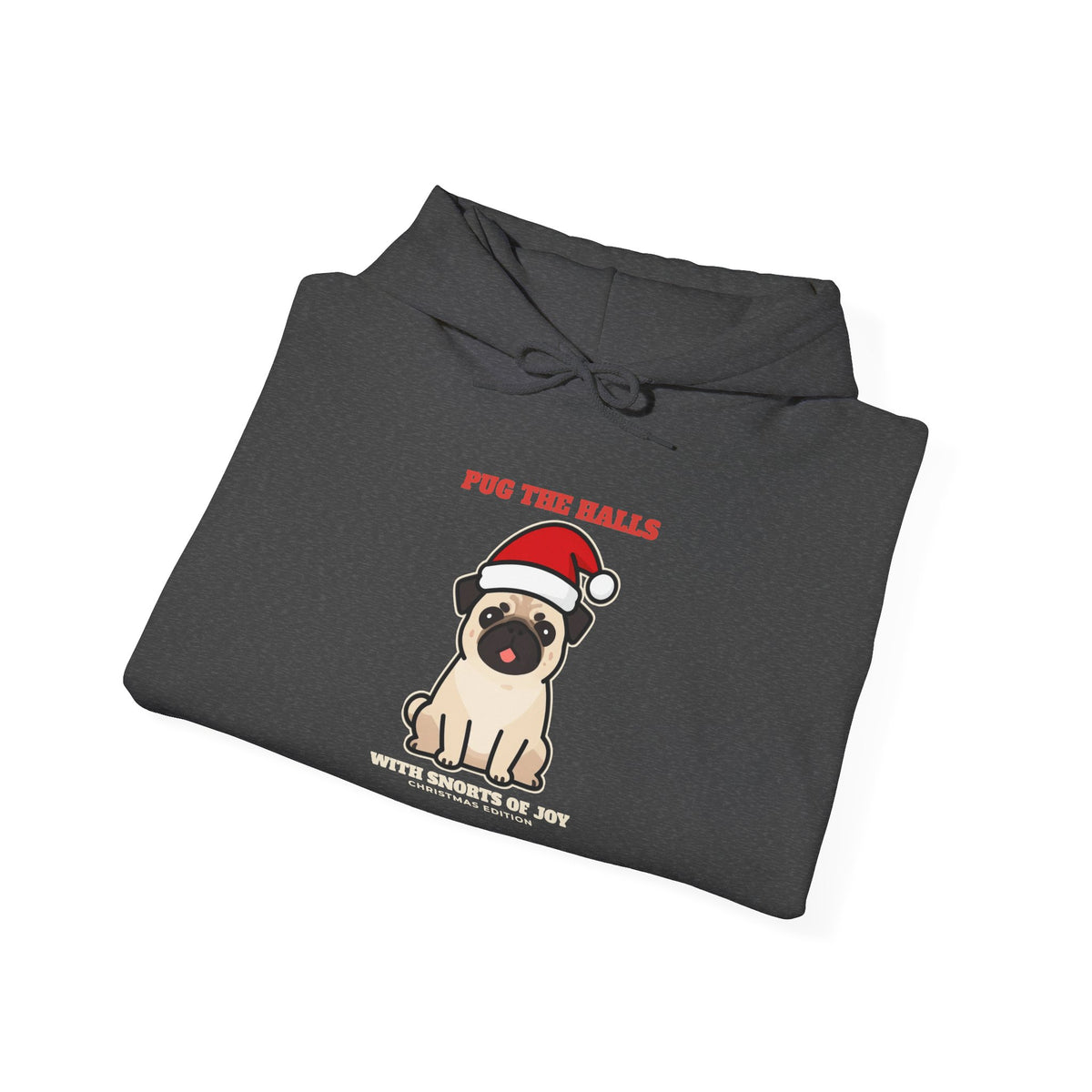 Pug the Halls Christmas Hoodie | Pug Gift