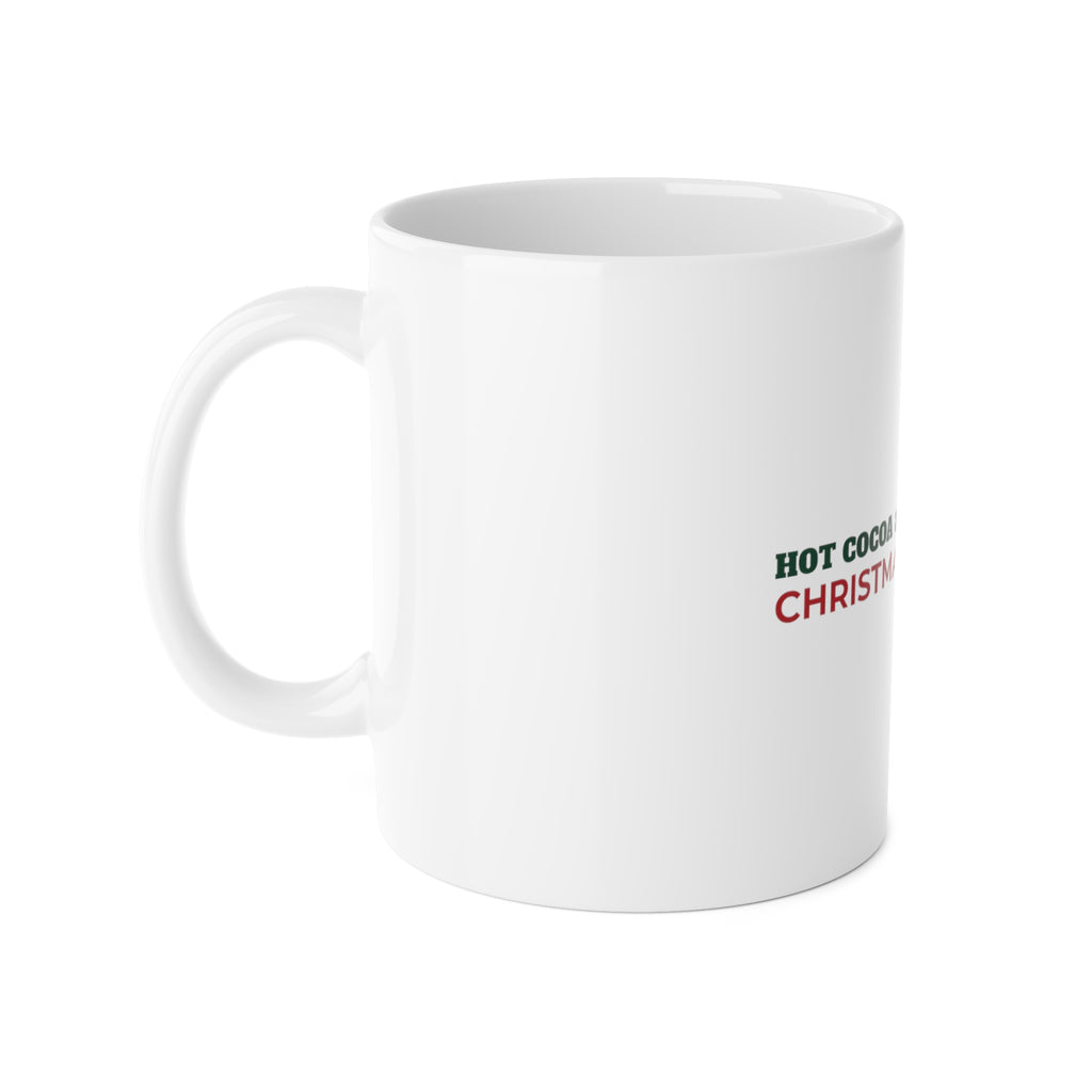 Hot Cocoa and Highland Cows Christmas Mug