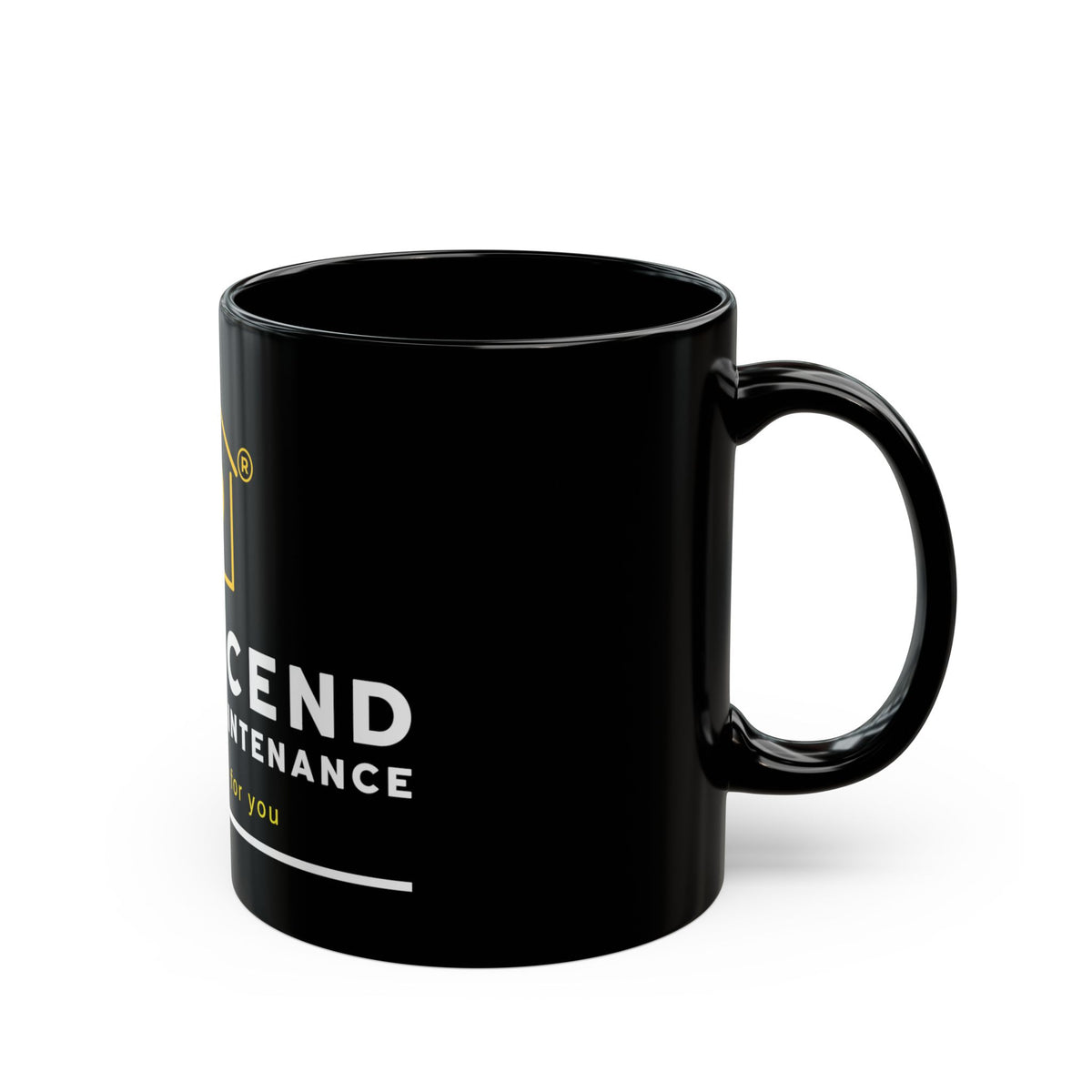 Transcend Property Maintenance Coffee Mug (Black)