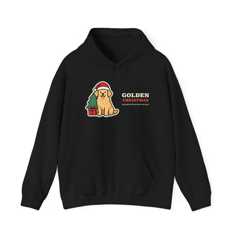 Golden Retriever Christmas Hoodie | Golden Christmas Sweatshirt | Dog Mom Christmas Gift