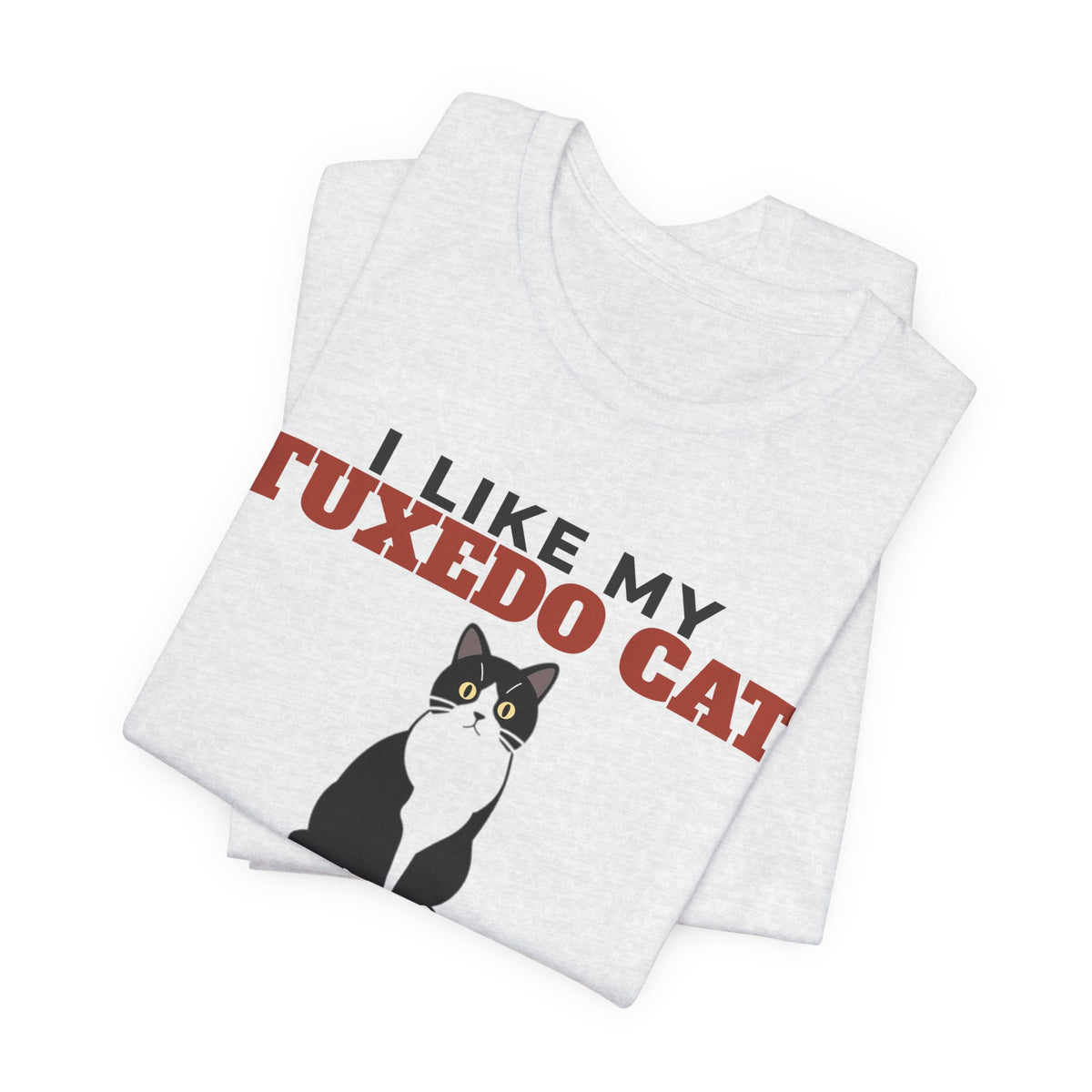 I Like My Tuxedo Cat, Cold Beer and Maybe 3 People Tee | Funny Tuxedo Cat Dad Gift