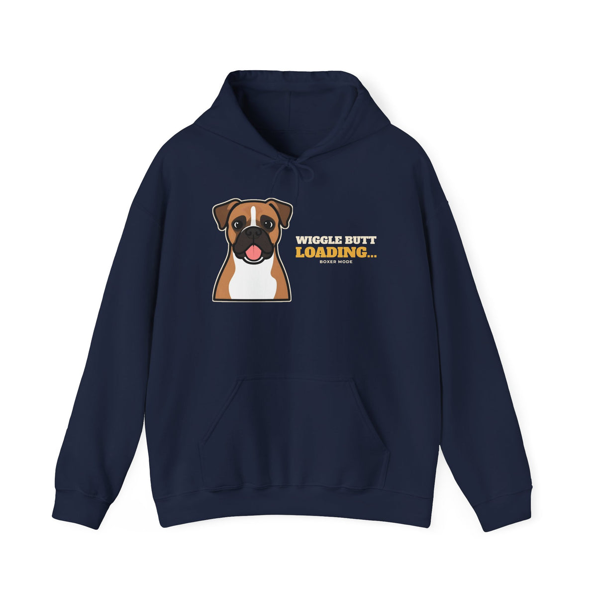 Wiggle Butt Loading Boxer Hoodie | Boxer Gift