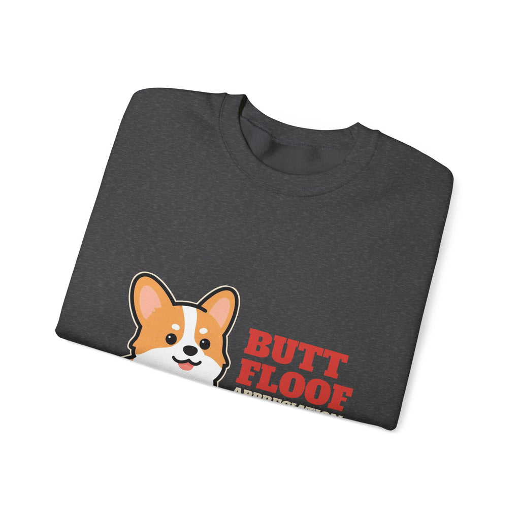 Corgi Butt Floof Appreciation Club Crewneck Sweatshirt | Corgi Gift