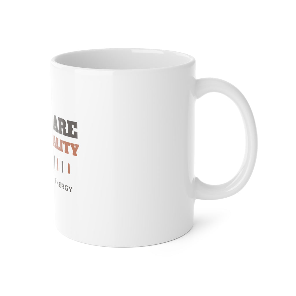 Highland Cow Mug - Bangs Are a Personality Coffee Cup | Highland Cow Gift
