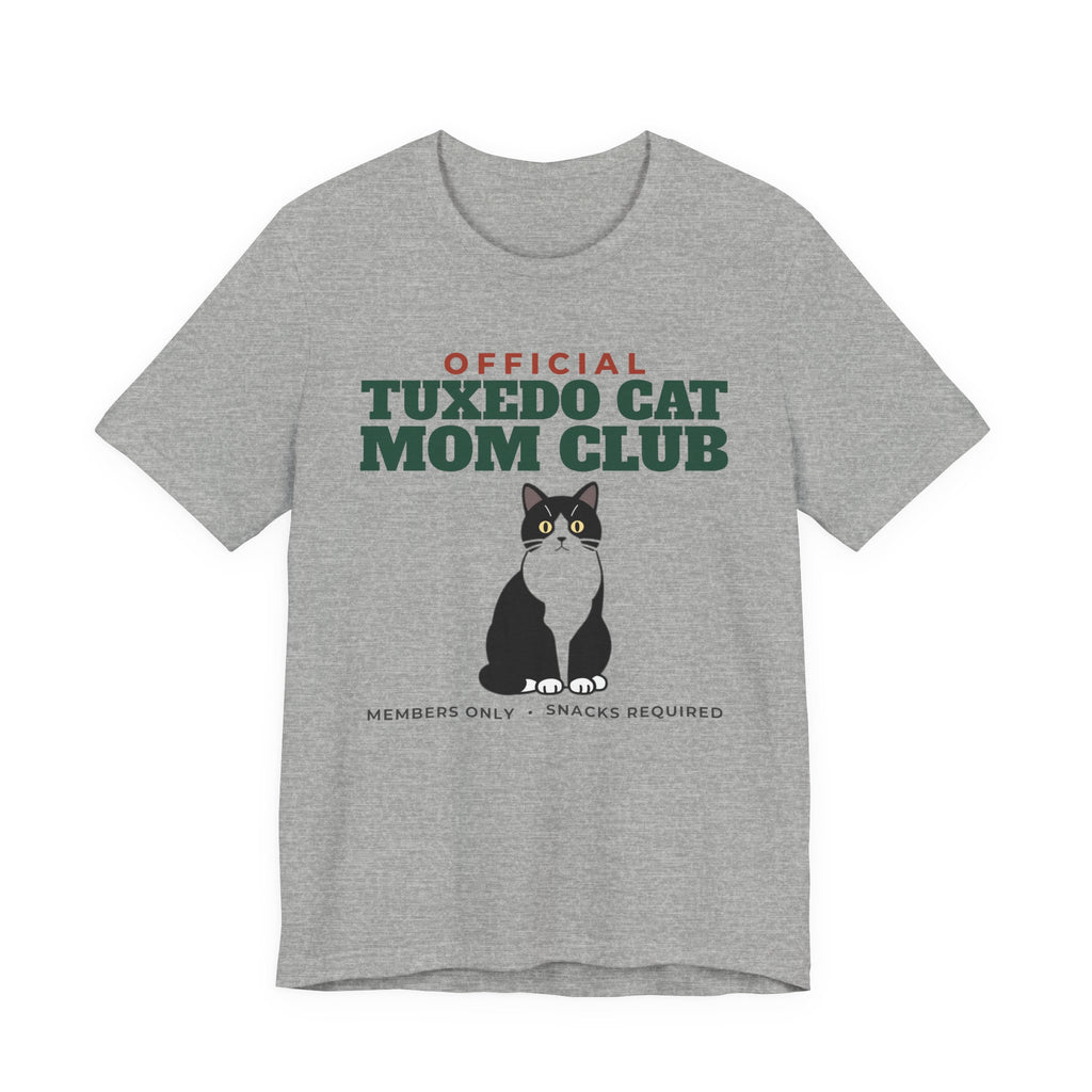 Official Tuxedo Cat Mom Club Tee | Tuxedo Cat Mom Gift