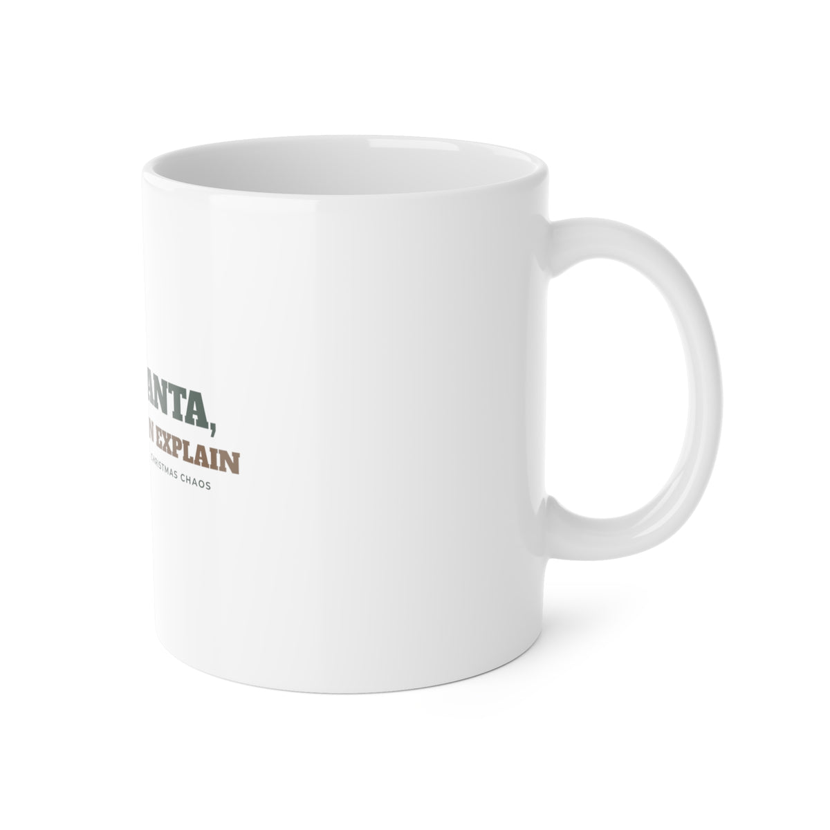 Santa, I Can Explain Dog Christmas Mug