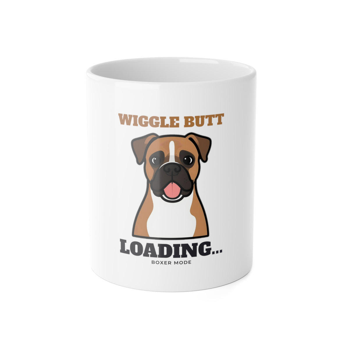 Wiggle Butt Loading Boxer Mug | Boxer Gift