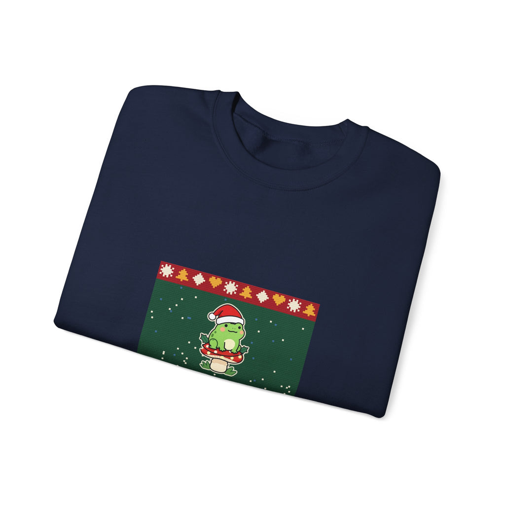 Hoppy Christmas Ugly Sweater Crewneck Sweatshirt