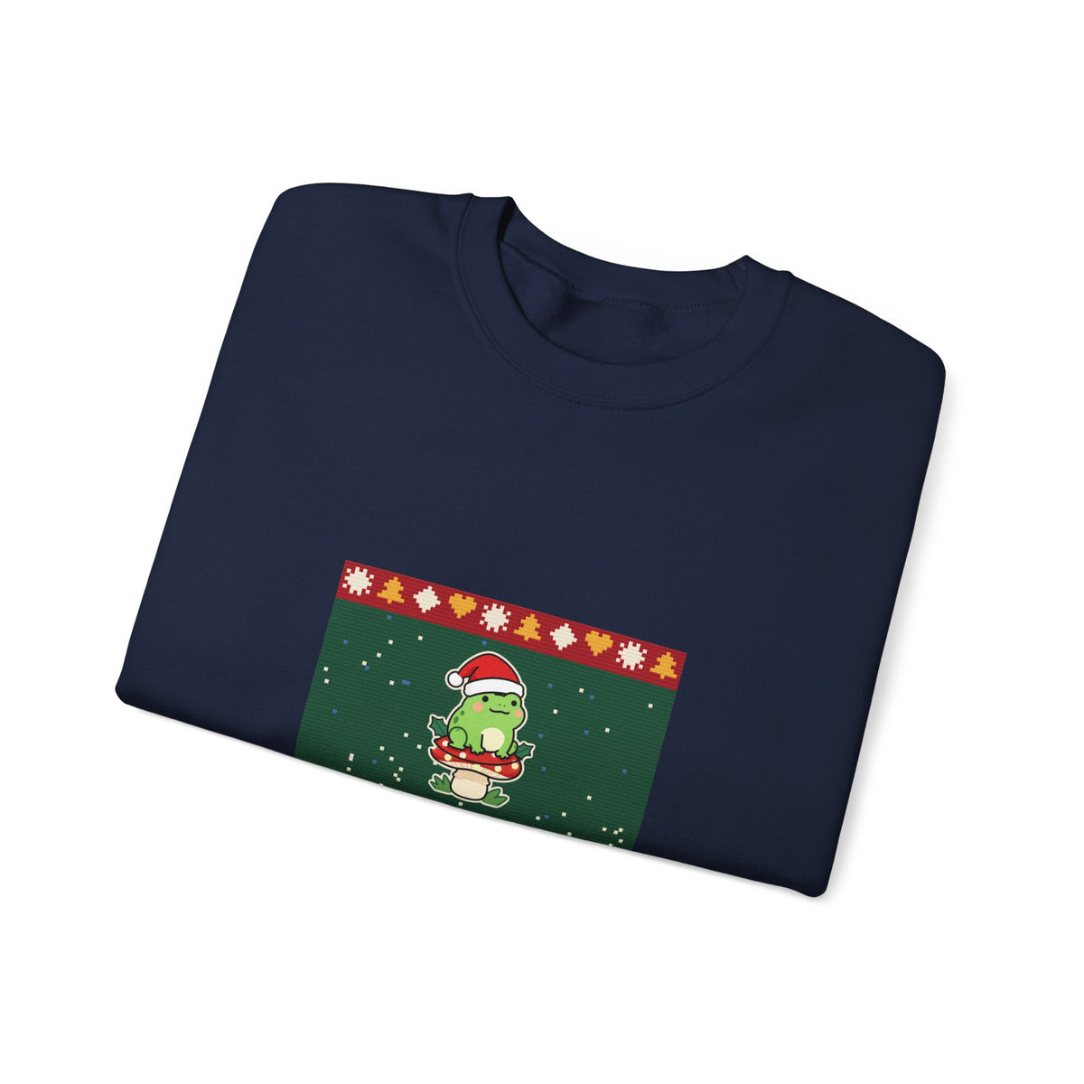 Hoppy Christmas Ugly Sweater Crewneck Sweatshirt