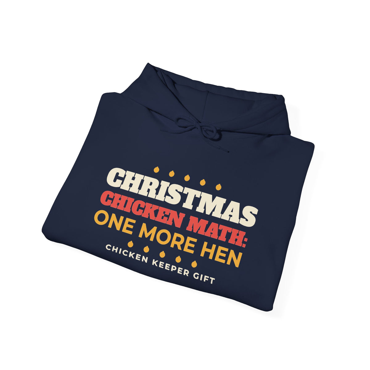 Chicken Math Christmas Hoodie
