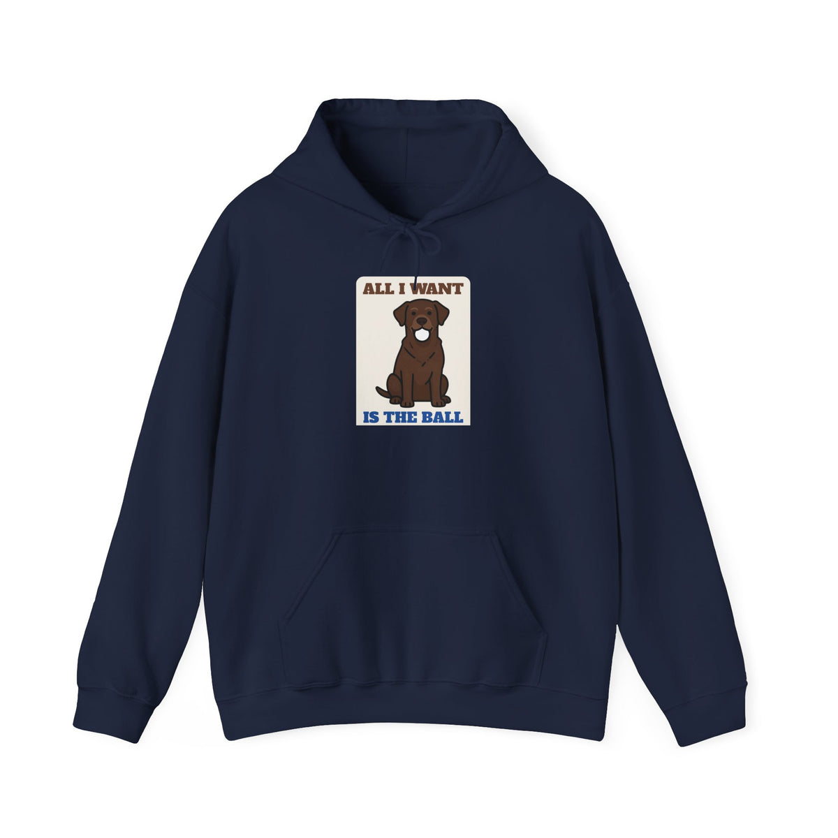All I Want Is the Ball Labrador Hoodie | Labrador Gift
