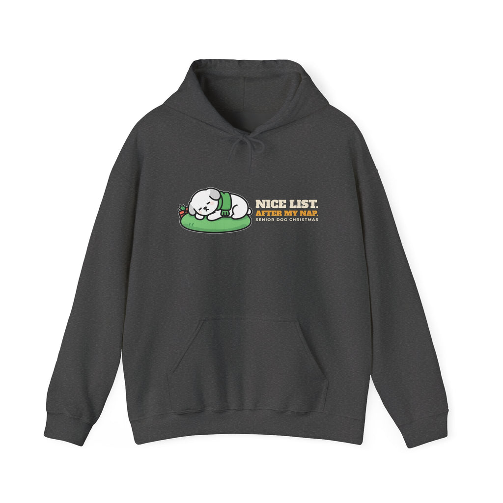 Dog Christmas Hoodie - Nice List After My Nap | Dog Dad Christmas Gift