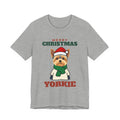 Christmas Yorkie Tee | Merry Christmas Yorkie Gift