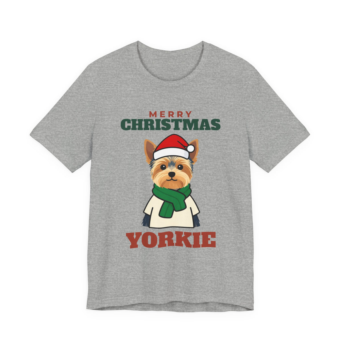 Christmas Yorkie Tee | Merry Christmas Yorkie Gift