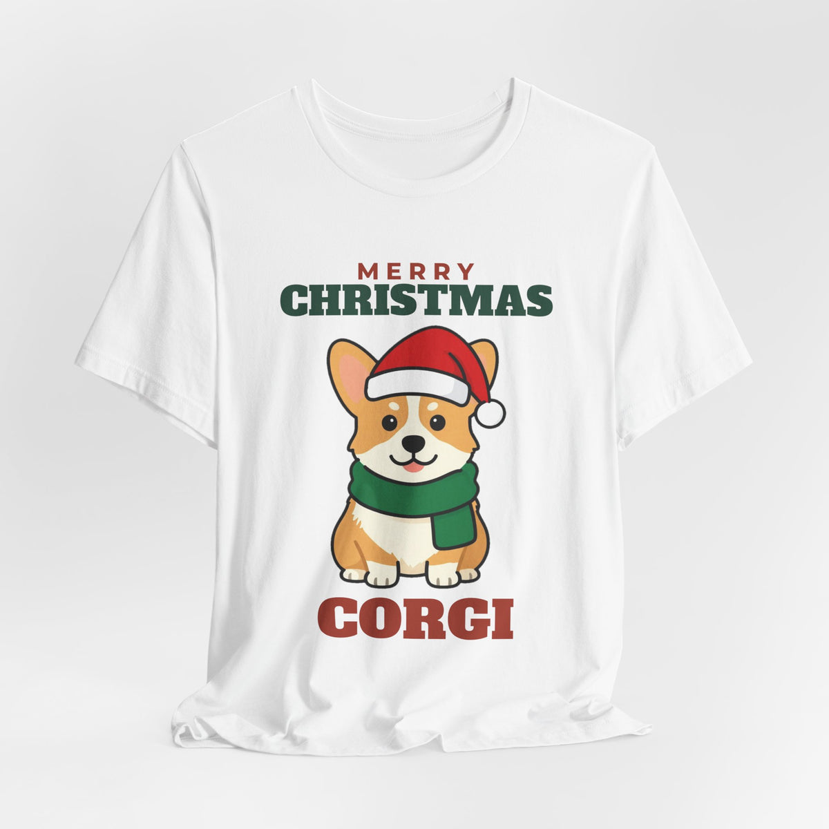 Christmas Corgi Tee | Merry Christmas Corgi Gift