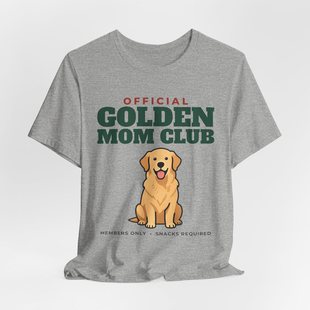 Official Golden Retriever Mom Club Tee | Golden Retriever Mom Gift