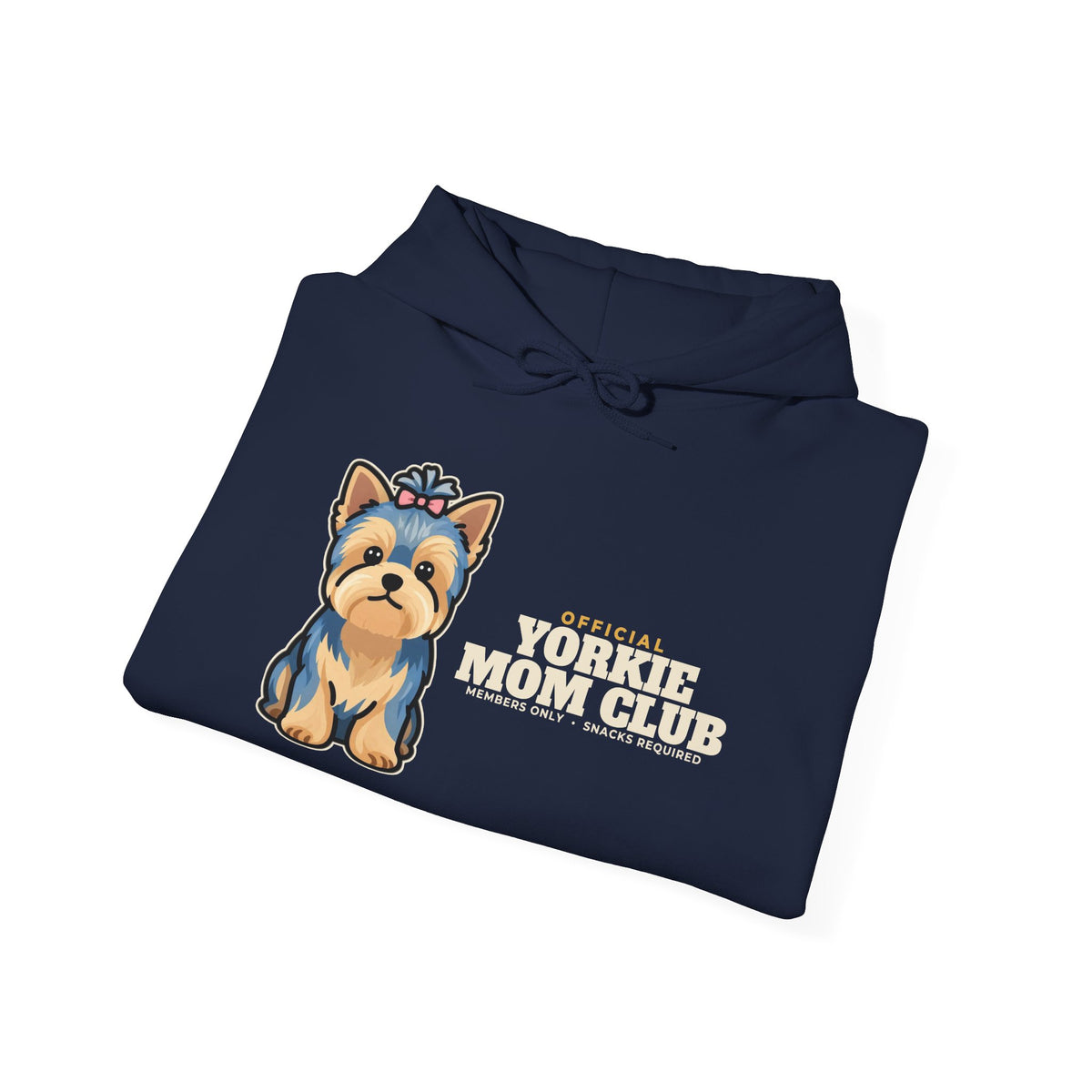 Official Yorkie Mom Club Hoodie | Yorkie Mom Gift