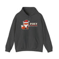 Fox Christmas Hoodie | Cute Fox Santa Hat Christmas Sweatshirt | Fox Lover Christmas Gift