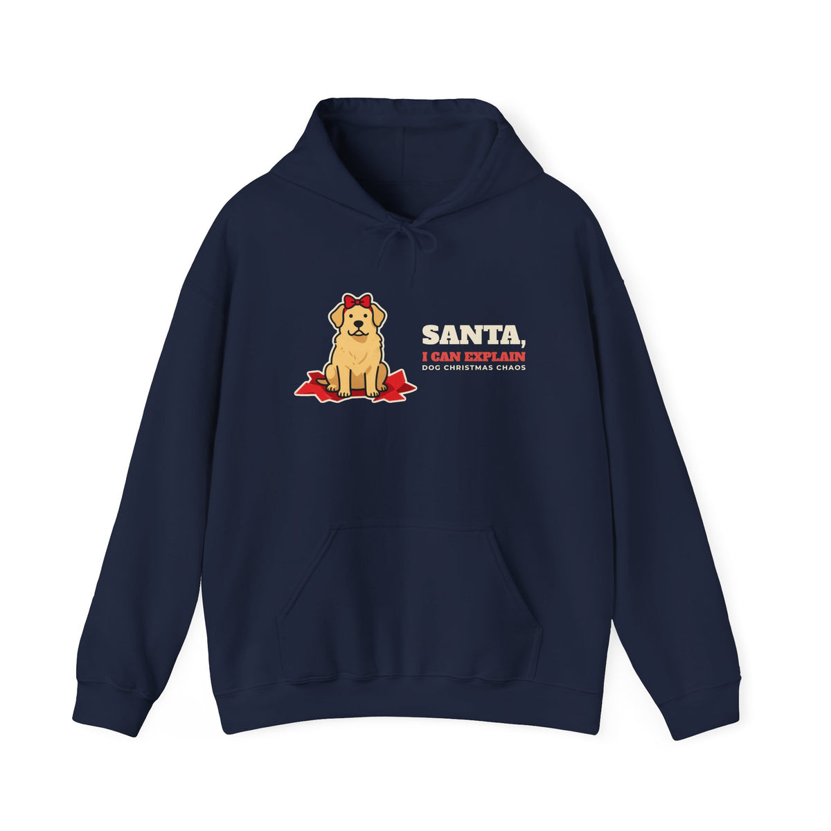 Santa, I Can Explain Dog Christmas Hoodie