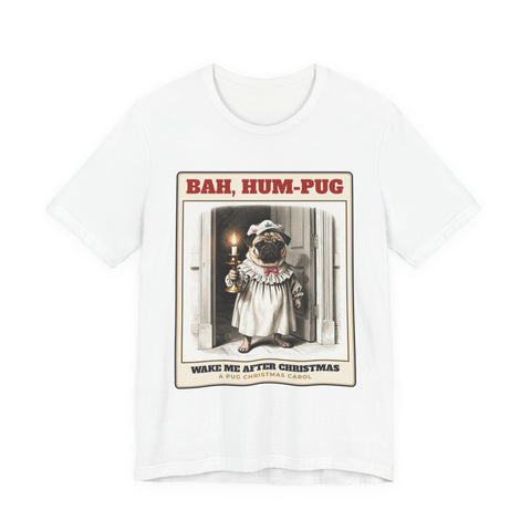 Bah, Hum-Pug Christmas Tee | Pug Gift