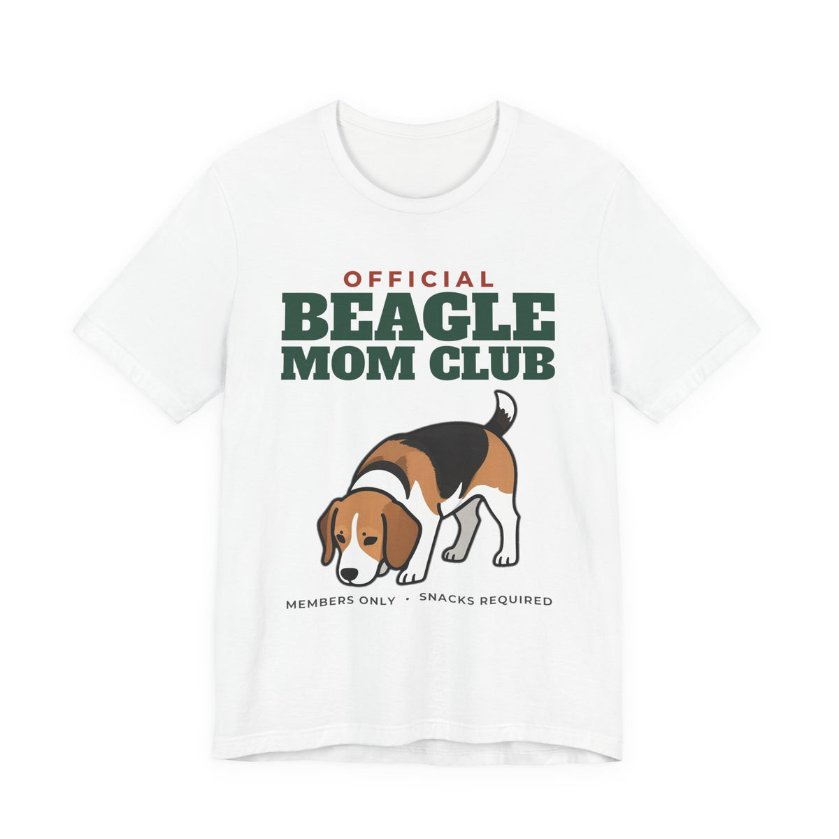 Official Beagle Mom Club Tee | Beagle Mom Gift