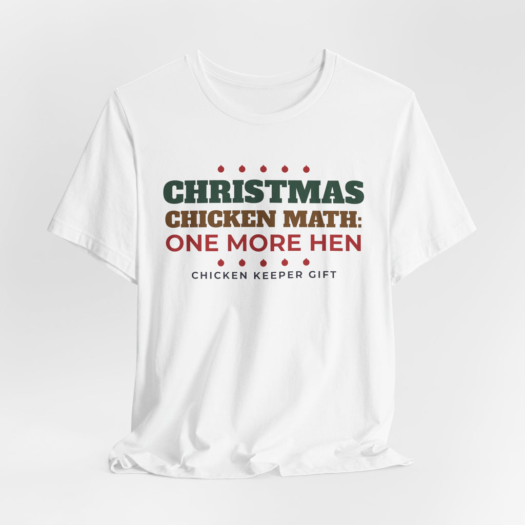 Chicken Math Christmas Tee