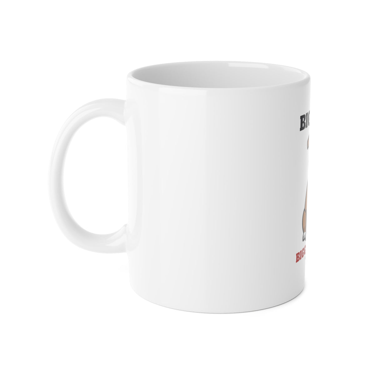 Big Head, Bigger Heart Pit Bull Mug | Pit Bull Gift