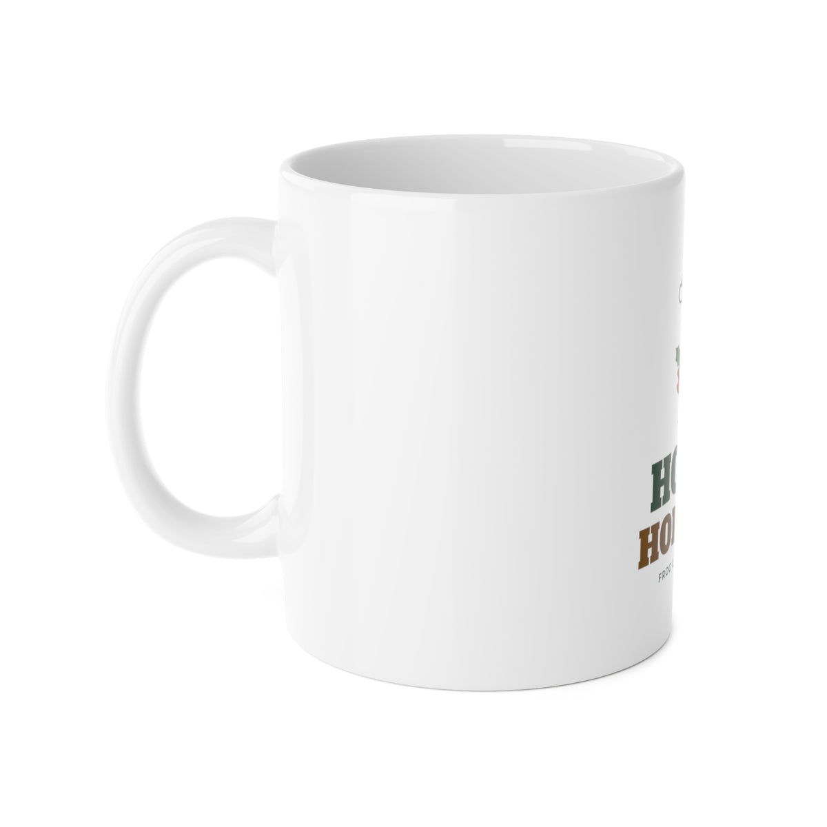 Hoppy Holidays Frog Christmas Mug