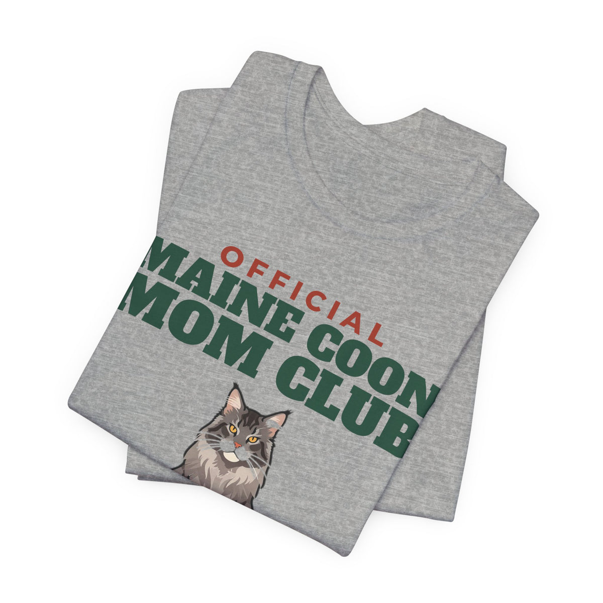 Official Maine Coon Mom Club Tee | Maine Coon Mom Gift