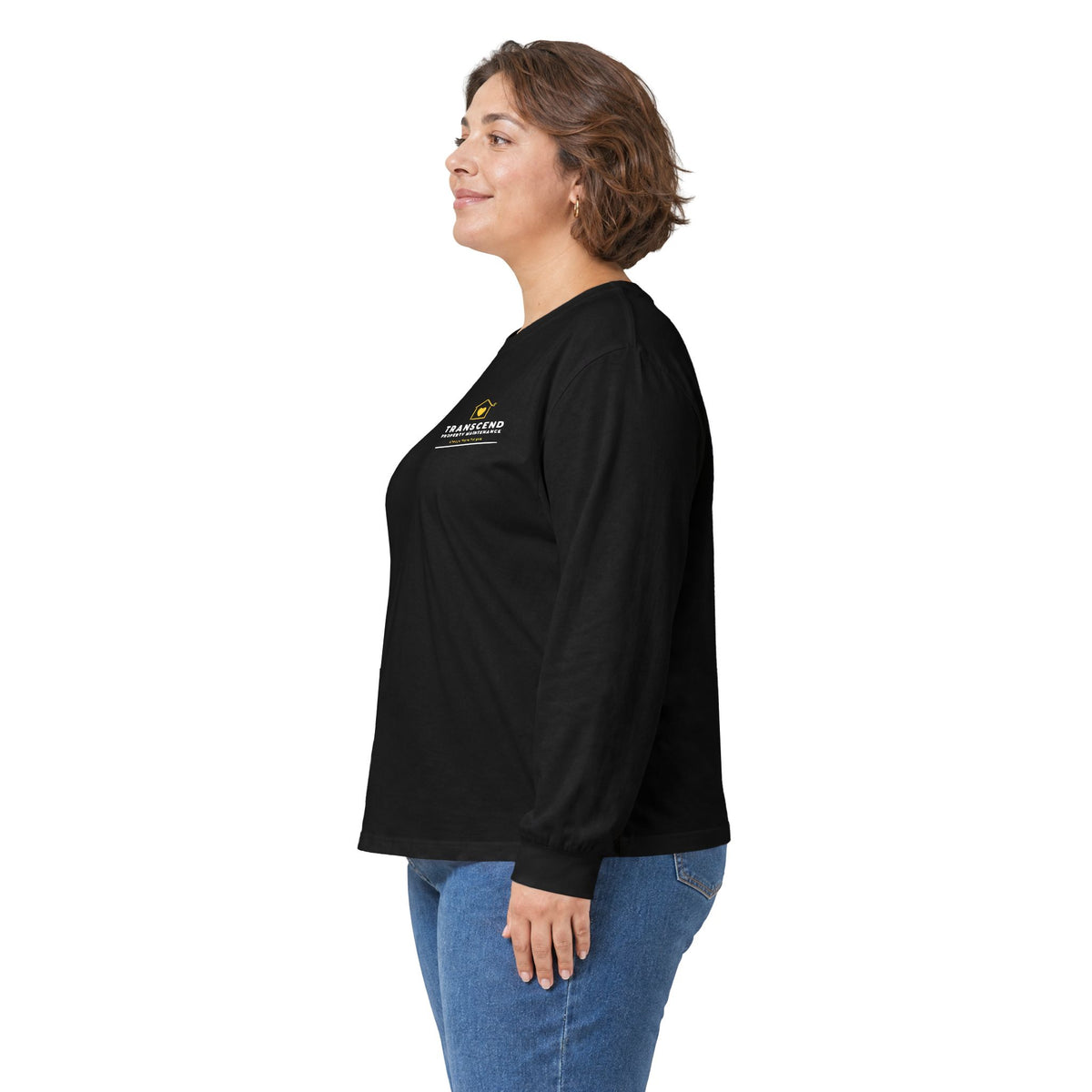 Transcend Property Maintenance Long Sleeve T-Shirt (Black)